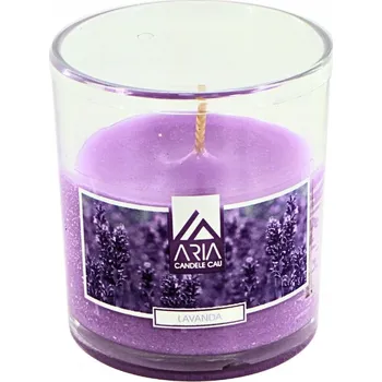 Svíčka Tradiční svíčka levandule Aria Candele Cau