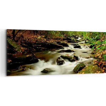 Obraz Foto obraz na plátně canvas 100x40 les obývák ložnice na zeď velký