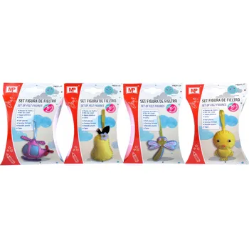 kreativní sada SADA VYŠÍVÁNÍ PRO DĚTI K UŠITÍ + DÁREK