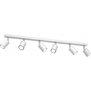 Bodové svítidlo Luminex 4584 Bodové svítidlo Striper bílá/chrom 6xGU10