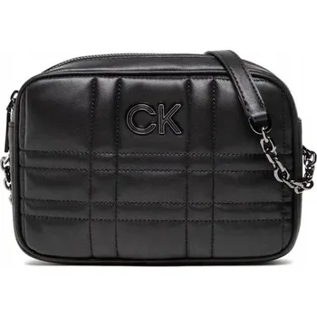 Kabelka Calvin Klein kabelka z eko kůže černá