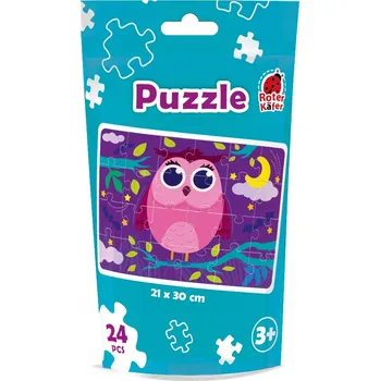 Puzzle VZDĚLÁVACÍ PUZZLE - SOVA, ROTER KAFER