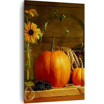 Obraz Velký obraz do obýváku XXL 80x120 dýně moderní na plátně obrazy