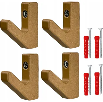 Ramínko Šatní ramínko plastový Delospro odstíny hnědé