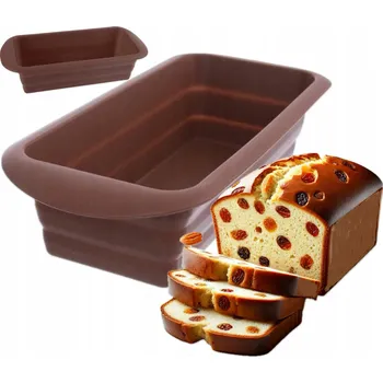 Forma na pečení SILIKONOVÁ FORMA NA PEČENÍ BÁBOVKY, CHLEBA OLDMAN 29 x 12 x 6,5 cm