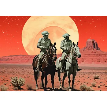 Plakát Plakát Kosmická hlídka bez rámu 100 x 70 cm