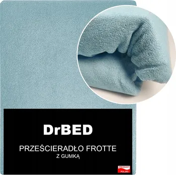 Prostěradlo Froté prostěradlo S GUMOU 220 x 200 MODRÉ Neshrnuje Se, MĚKKÉ