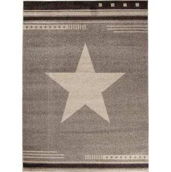 Koberec KOBEREC Maroko 120x170 Střapatý Geometrický Měkký v16f