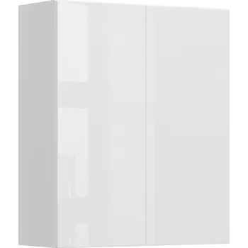 Kuchyňská skříňka Black red white GC-80/95 L (P) horní skříňka s odkapávačem kuchyně Top Line Barva korpusu skříněk: Dub hikora, Zvolte barvu dvířek: Bílá lesk