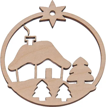 Vánoční dekorace Vánoční koule Vánoční Koule cm 1 ks