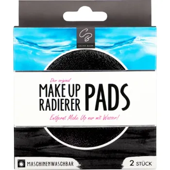 FacEvolution Make Up Radierer pads - odličovací polštářek - černý 2ks