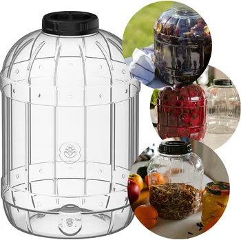 Sklenice Zavařovací Sklenice plastová Browin 18 l bezbarvá, nerozbitný atest