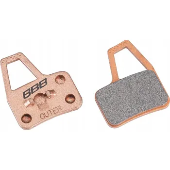 Brzda na kolo Organické brzdové destičky BBB Discstop BBS-49S