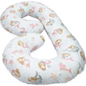 Polštář POLŠTÁŘ polštář KERSTIN Croisel na spaní, povlak na polštář typu C