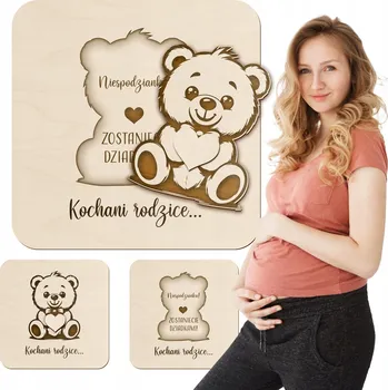 Obraz Milí rodiče, STANETE SE PRARODIČI! Oznámení těhotenství pro prarodiče 1 KS