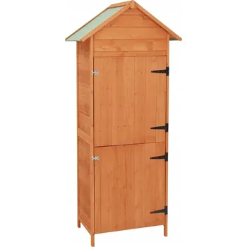 Úložný box Zahradní úložný box dřevěný 735 l hnědý