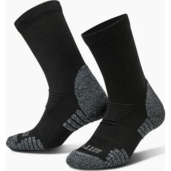 Pánské ponožky Ponožky 5.11 Duty Ready Ultra Crew - Black XL