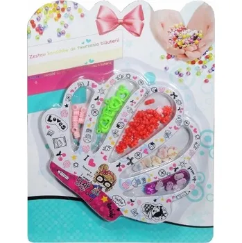 Dětské navlékací korálky KORÁLKY PRO VÝROBU BIŽUTERIE