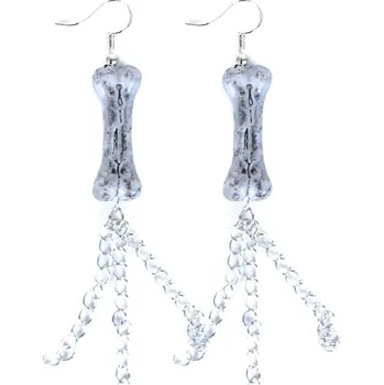 Karnevalový kostým Náušnice kosti Čarodějnice / Halloween