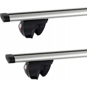 Příčník na automobil Aerodynamické základní nosníky 130 cm na tradiční a integrované podélné nosiče