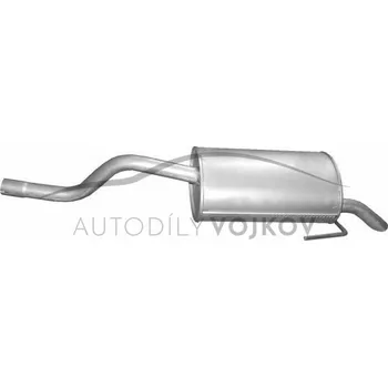 Zadní díl výfuku Zadní díl výfuku Renault Clio II 2001 - 2005 1.5 dCi - K9K