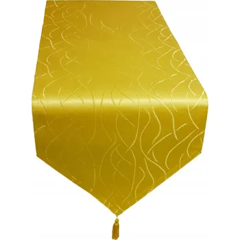 Prostěradlo Běžec na stůl odstíny žluté 170 x 33 cm