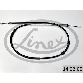 Lanko parkovací brzdy Tažné lanko, parkovací brzda LINEX 14.02.05