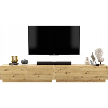 Televizní stolek TV stolek Loft komoda malá RTV stojící / závěsná dub artisan 240 cm