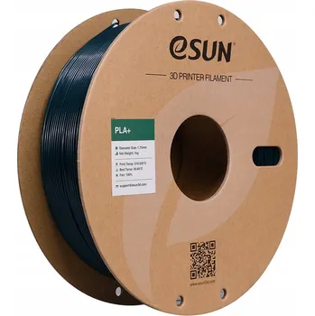 Filament ESun PLA+ filament zelený 1,75 mm 1 kg papírová cívka ZELEŇ BOROVICE