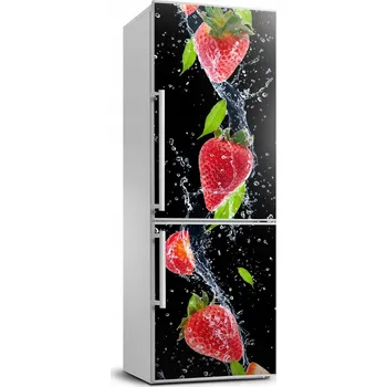 Fototapeta Samolepící Samolepka na ledničku Jahody 70x190