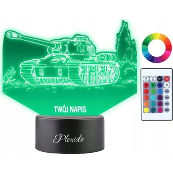 Lampička Plexido vícebarevná Noční lampa