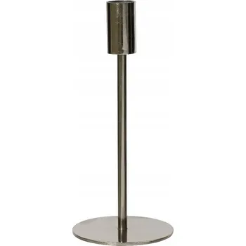 Svícen Elegantní jednoduchý kovový svícen výška 20,5 cm