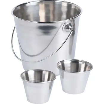 EH Excellent Houseware Servírovací sada na hranolky, kbelíky na hranolky a omáčky