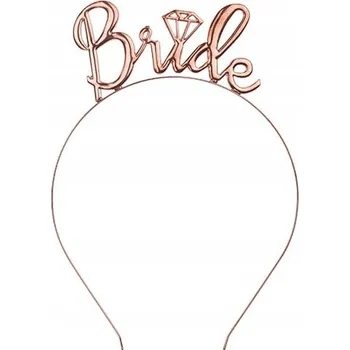 Řemínek na hodinky Svatební doplňky PartyPal čelenky zlaté