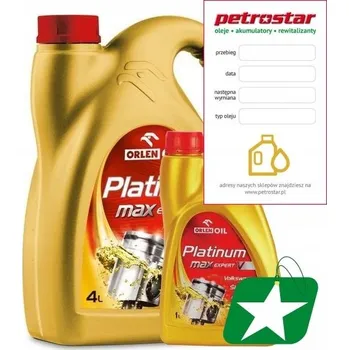 Motorový olej ORLEN PLATINUM MAX EXPERT V 5W30 504 507 motorový olej 5L