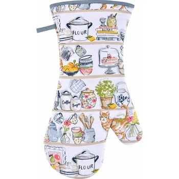 Chňapka Textilní kuchyňská rukavice Pantry Cats