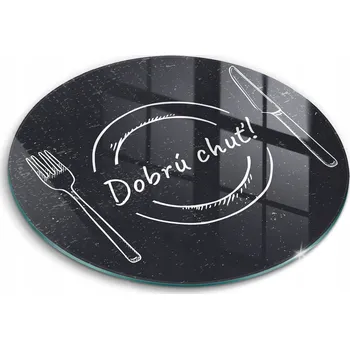 Obraz Krájecí deska Wallfluent sklo 1 ks