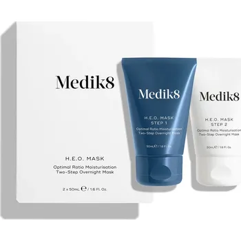 Medik8 H.E.O. Mask - Dvoukroková nesmyvatelná hydratační maska na noc 2 x 50 ml
