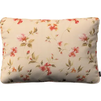 Polštář Povlak na polštář 60x40, květiny na krémovém pozadí