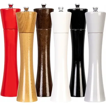 Kuchyňský mlýnek RUČNÍ DŘEVĚNÝ MLÝNEK 24 CM NA PEPŘ A SŮL