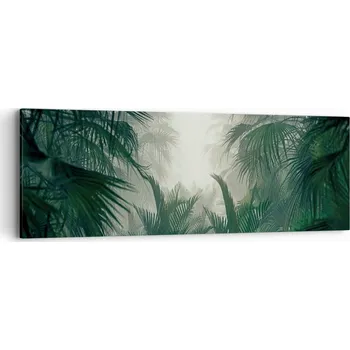 Obraz Obraz na plátně do obýváku ložnice 90x30 džungle foto obrazy na zeď