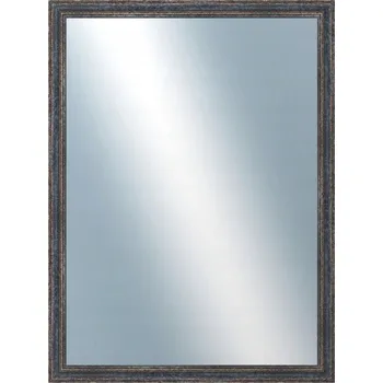Zrcadlo Zrcadlo DANTIK nástěnné obdélníkové rám dřevo 600 x 800 mm