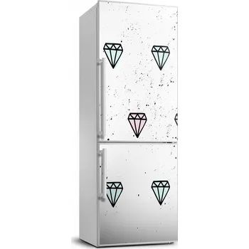 Fototapeta Samolepící tapeta na lednici Diamanty 70x190 cm