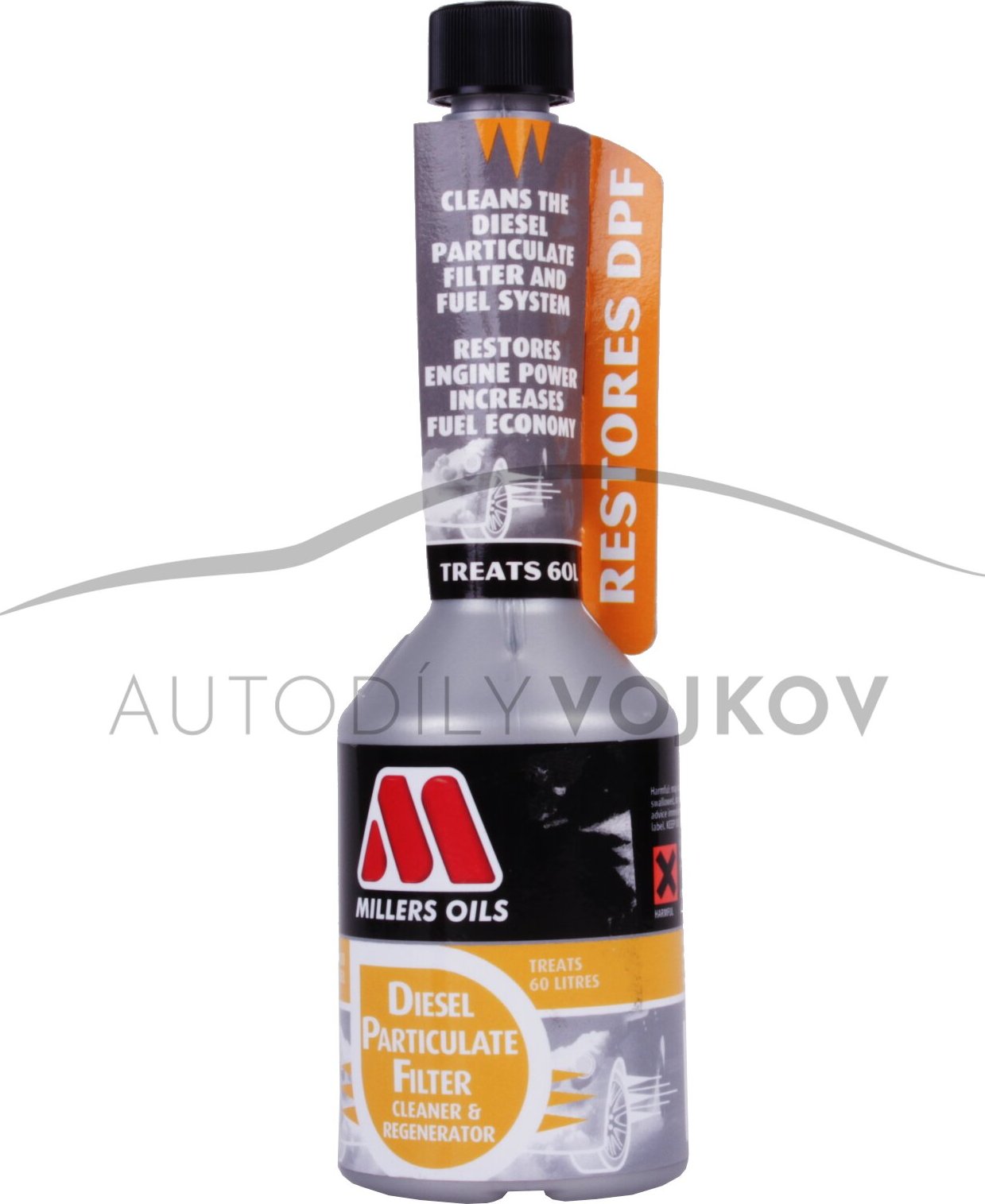 Čistič filtru pevných částic DPF 250 ml