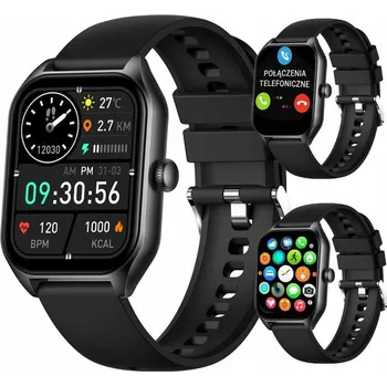 Hodinky Chytré Hodinky Rubicon RNCF03 černé