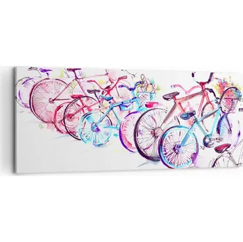 Obraz Foto obraz na plátně canvas 100x40 kolo obývák ložnice na zeď velký