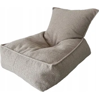 Taburet Taburet vak pro děti BOUCLE - BÉŽOVÁ