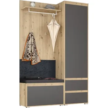 Casarredo Předsíňová sestava ARBORETO SET 1 dub artisan/šedá