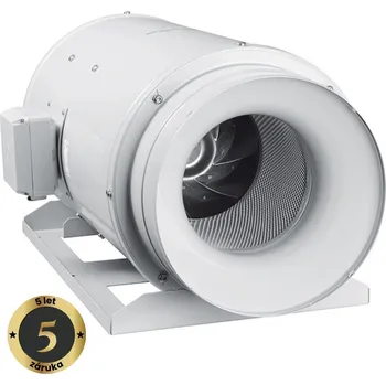 Domácí ventilátor Soler & Palau TD 1300/250 SILENT 3V tichý tříotáčkový diagonální ventilátor do kruhového potrubí