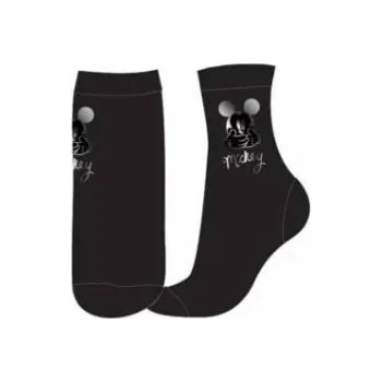 Disney Mickey Mouse ponožky dámské Barva: Černá, Velikost: 39-42